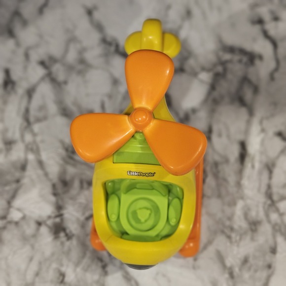 Little People Helicopter Toy Sounds‎ 2013 Mattel Fisher Price SOUND WORKS - Picture 6 of 6